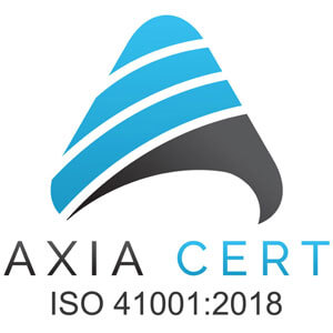 Axia Cert logo ISO 41001